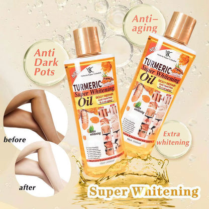200Ml Turmeric Essential Oil Facial Body Massage Oil Moisturizing Brightening Smoothing Body Face Skin Care Product